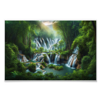 Förändrad Poster av skogen Träd design