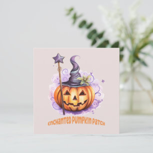 Förändrad pumppatch - Cute Jack-o’-Lantern