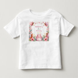 Förändrad Rosa Fairy-trädgård - födelsedag T Shirt