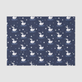 Förändrad Sjö - Svan Mönster-design