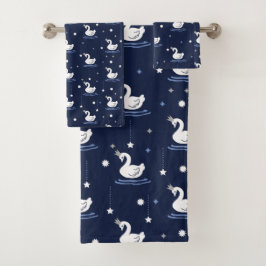 Förändrad Sjö - Svan Mönster-design