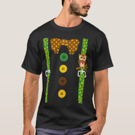 Förändrad skirt, Suspender Forest Uggla Tee, Gift T Shirt