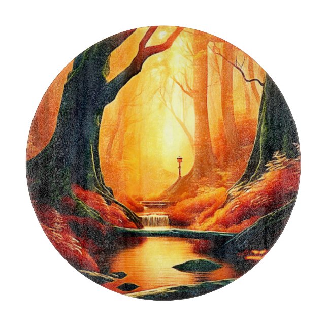 Förändrad skog Golden Glow (Framsidan)