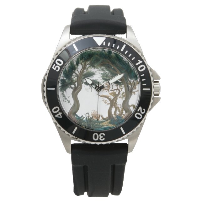 Förändrad skoggateway - Snyggt, naturinspirerad Armbandsur (Framsida)