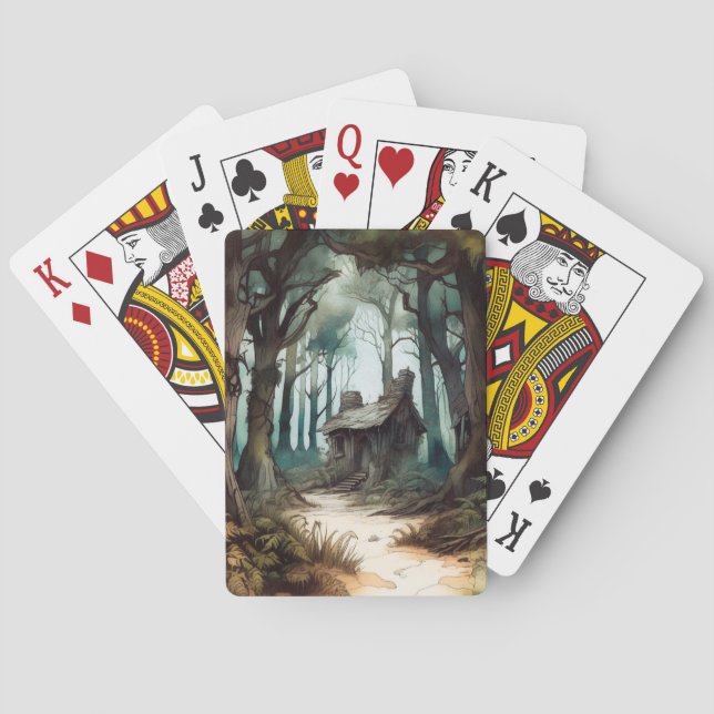 Förändrad skogslag casinokort (Baksidan)