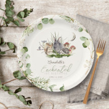 Förändrad skogsmark Animals Birthday Cream