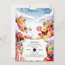 Förändrad Sprinkle Candyland Birthday