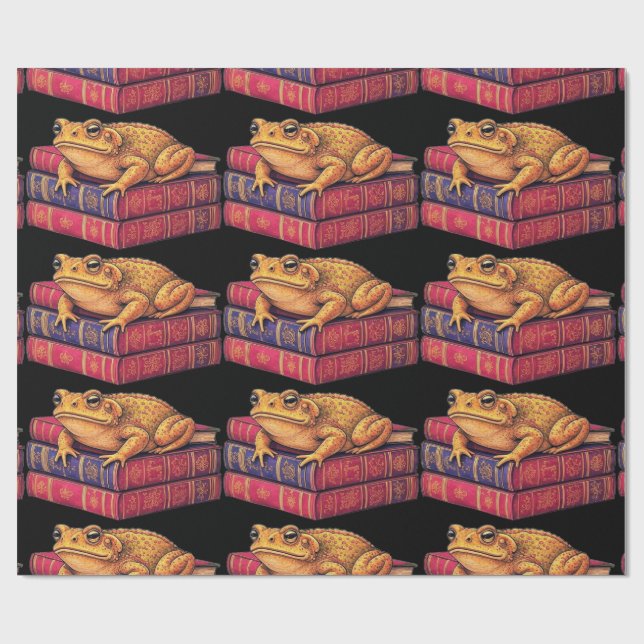 Förändrad ton på antikens Bokar - Unik konst Presentpapper (Platt)