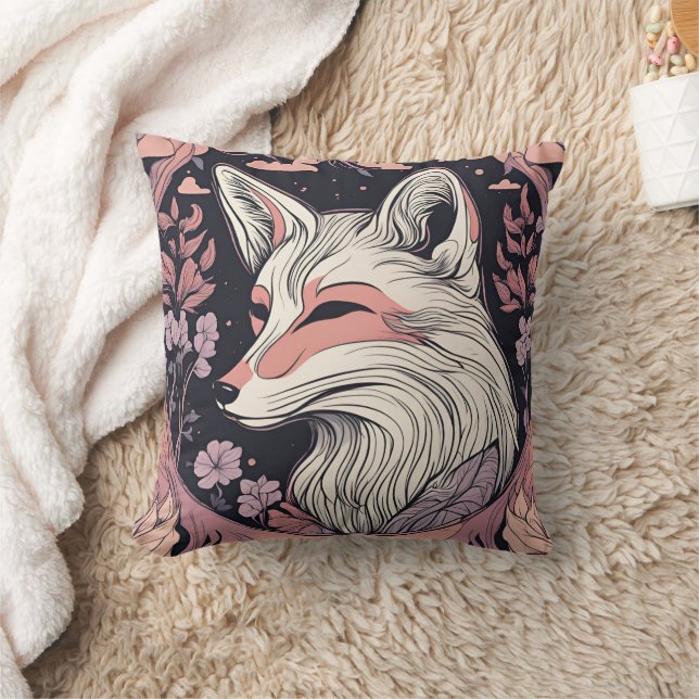 Förändrad trädskog D18 Kudde (Filt)