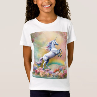 Förändrad Unicorn Forest T-Shirt-design T Shirt