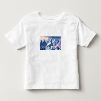 Förändrad Unicorn i en Poster Toddle T Shirt