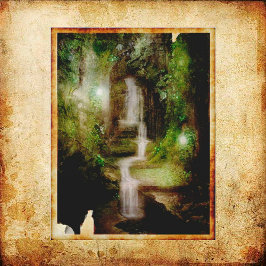 Förändrad Waterfall-skrapbok Papper
