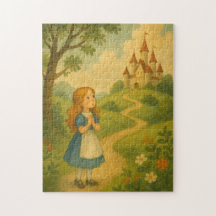 Förändrad Whimsical Classic Storybook Castle