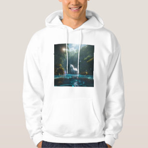 Förändrad Wilderness MysticalUnicornForest T-shirt Hoodie