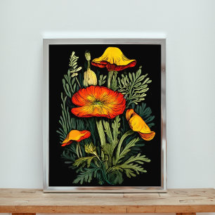 Förändrade Blommar Fototryck