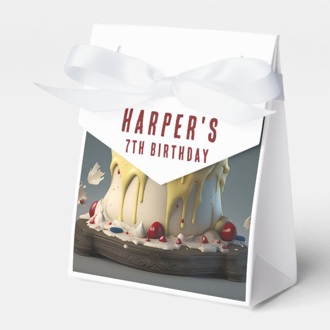 Förändrade favoritboxar för skogen med Namn Presentaskar (Framsidan Sidan)