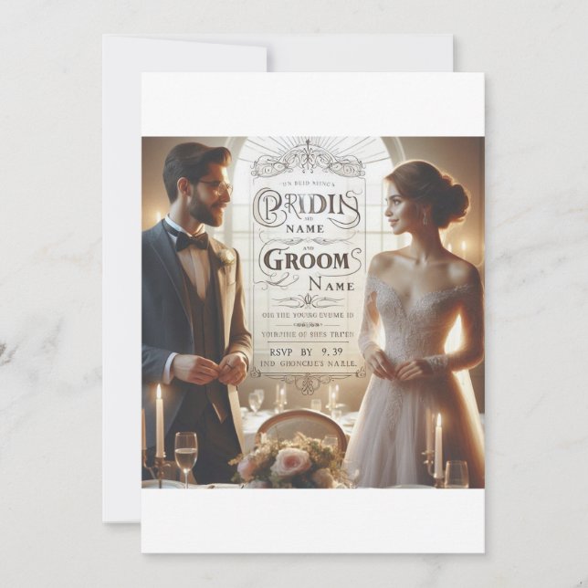 Förändrade ögonblick: En natt att komma ihåg" Inbjudningar (Framsida)