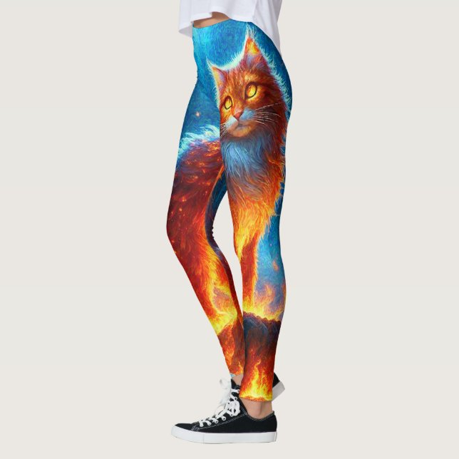 Förändrat brandsläckningsprogram, Kattdjur Leggings (Vänster)