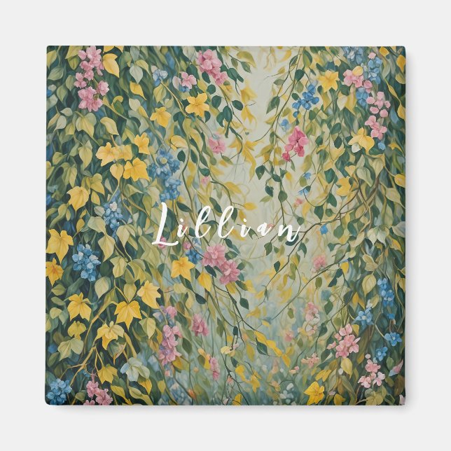 Förändrat lösenord: Pastel Secret Garden Magnet (Framsidan)