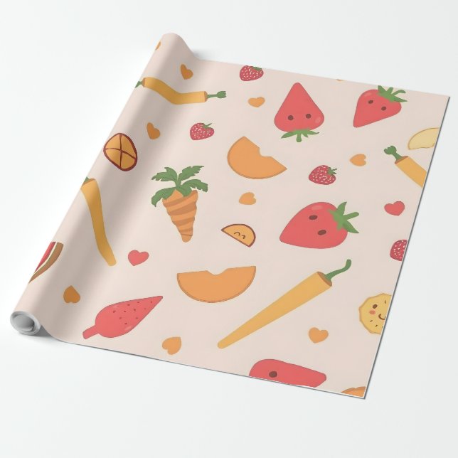 Förändrat Papper för skogsskrotning Presentpapper (Utrullad)