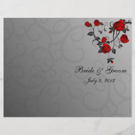 Förändrat Ro-mappat Bröllopsprogram