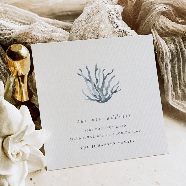 Förändring av Adress Flytta i kustblåkoraller Meddelande (Skapare uppladdad)