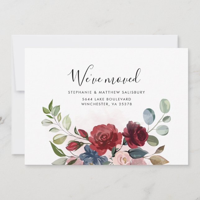 Förändring av Adress Flytta Meddelande (Framsida)