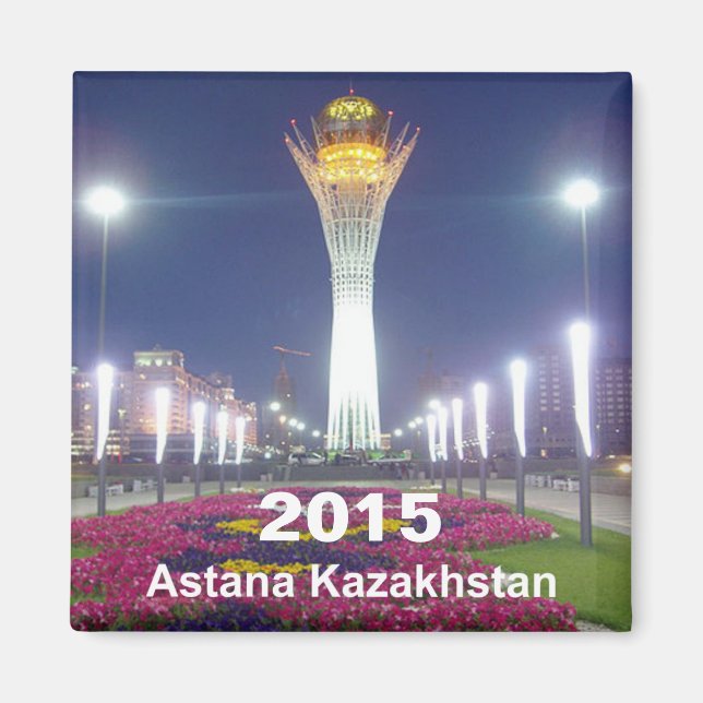 Förändring av Astana Kazakstans resebiljett Magnet (Framsidan)