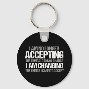 Förändring av citat för inspirationspolitisk aktiv nyckelring