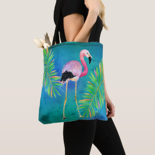 Förändring av Flamingo och Handflatan Löv i Adress Tygkasse