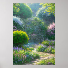 Förändring av Garden Grind till Mystical Forest Poster