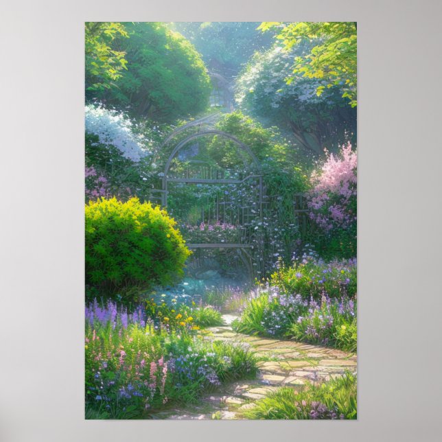 Förändring av Garden Grind till Mystical Forest Poster (Framsidan)