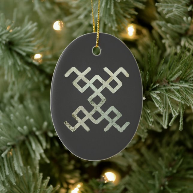 Förändring av Mönster i Östersjön (traditionell Ha Julgransprydnad Keramik (Träd)