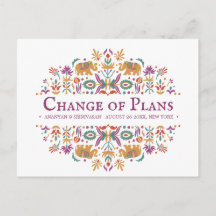 FÖRÄNDRING AV PLANER I Bröllop I Flower Elephant