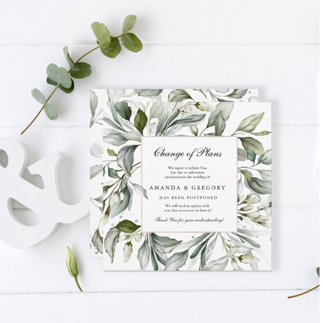 Förändring av planeringen av fyrkantsgrönt inbjudningar (Skapare uppladdad)