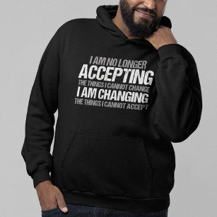Förändring av politisk aktivist inspirationsoffert hoodie