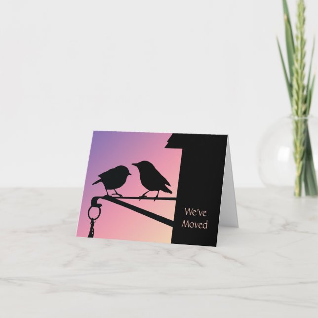 Förändring av sunset Birds Byte i Adress Meddelande (Framsida)