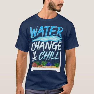 Förändring av vatten och kyldesign för en fyrkant t shirt