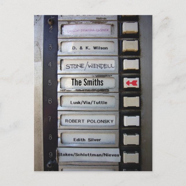 Förändring av vykort för Adress i tätort (Framsida)