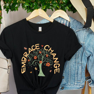 Förändring av Whimsical Träd Inspiritivity T-Shirt