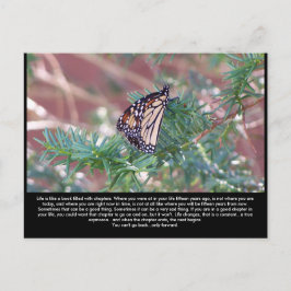 Förändringar i livstid för inspirerande gåvor vykort