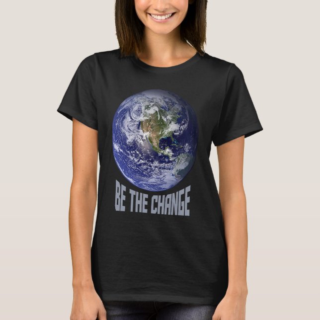 Förändringen är inspirerande t shirt (Framsida)