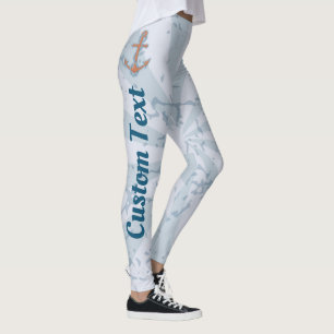 Föranka med kedja leggings