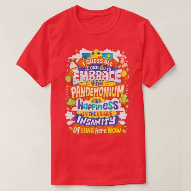 Förankra Pandemonium T Shirt (Design framsida)