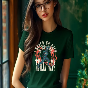 Förankra stätheten och styrkan: Ninja Way T-Shir T Shirt