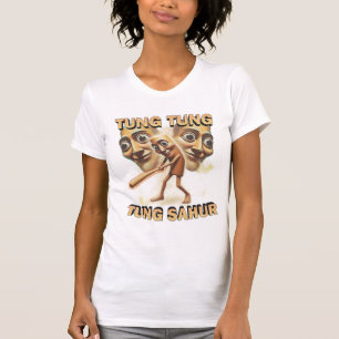 Förankra vibe: "Tung Sahur" Streetwear Graphic T Shirt
