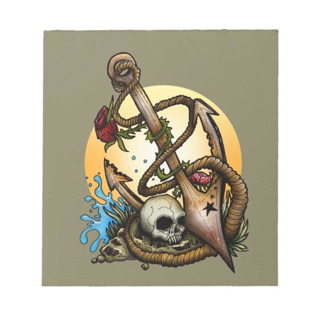 Förankrad Anteckningsblock (Framsida)