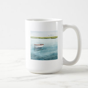 Förankrad Bay I Kaffemugg