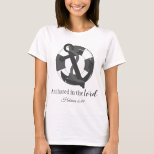 Förankrad i Herren T Shirt