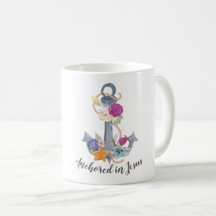 Förankrad i Jesus Classic Mugg
